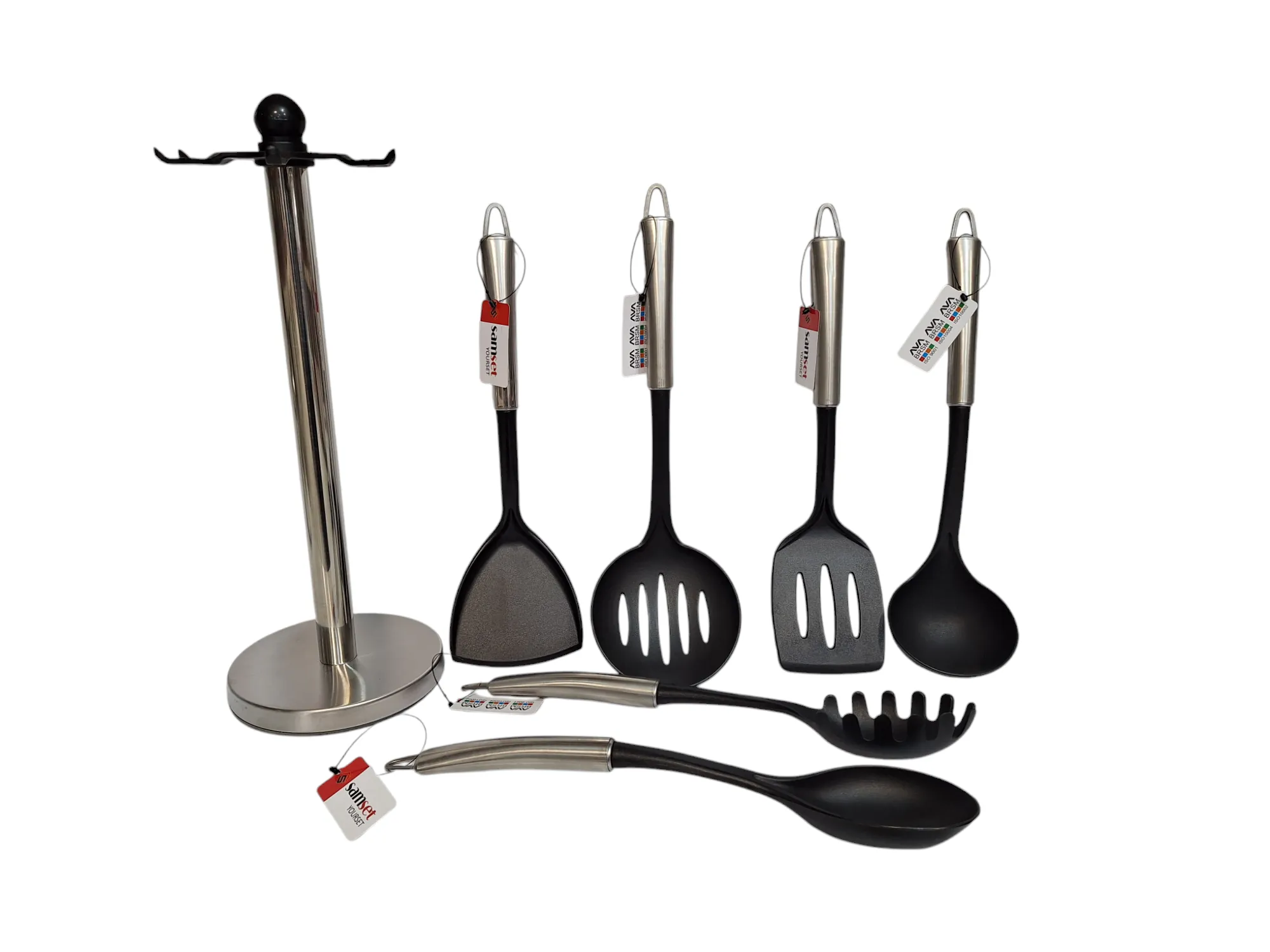 سرویس کفگیر و ملاقه استیل سام ست