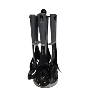 سرویس کفگیر و ملاقه مشکی سام ست