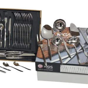 سرویس قاشق و چنگال ۱۲۳ پارچه ام جی اس