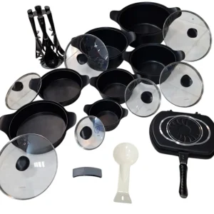 سرویس قابلمه ۲۶ پارچه سام ست مدل البیا