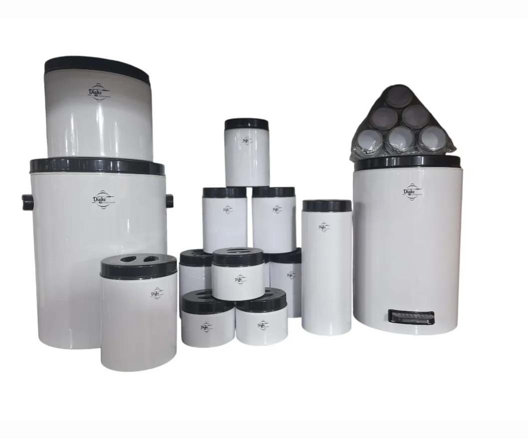 سرویس آشپزخانه 21پارچه دیاکو کرم درب مشکی