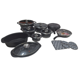 سرویس قابلمه ام جی اس 22 پ گرانیت طرح ایتالیا C