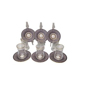 استکان و نعلبکی خارجی طرح 6